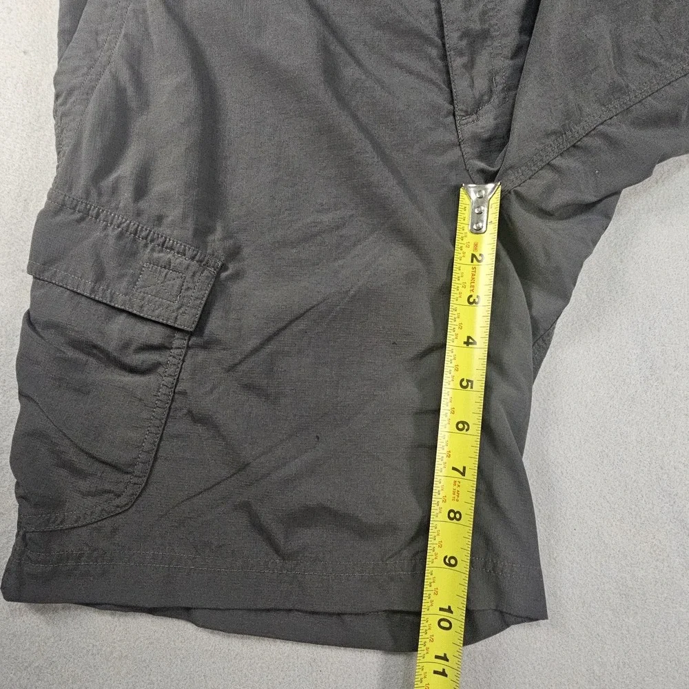 The North Face Horizon Cargo Shorts Mens 36 Gray Nylon Hiking A3YJ 10in